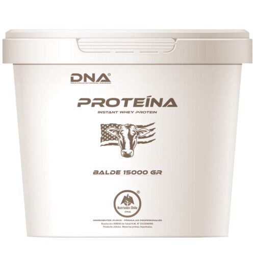 Proteína Dairy Whey DNA® - Pura y Sabores - Balde - 15 Kilos