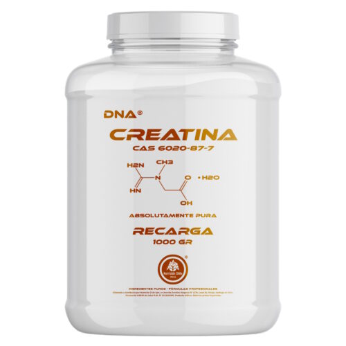 Creatina 6020-87-7 DNA® - Pura y Sabores - Recarga PET - 1 Kilo