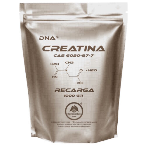 Creatina DNA® - Pura Y Sabores - Recarga DoyPack - 1 Kilo