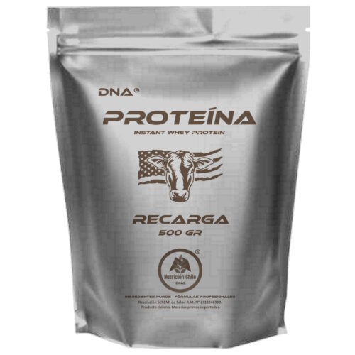 Proteína Dairy Whey DNA® - Pura y Sabores - Recarga DoyPack - 500 Gramos