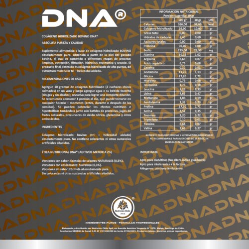 Colágeno Hidrolizado Bovino DNA® - Saco - 10 Kilos - Imagen 2